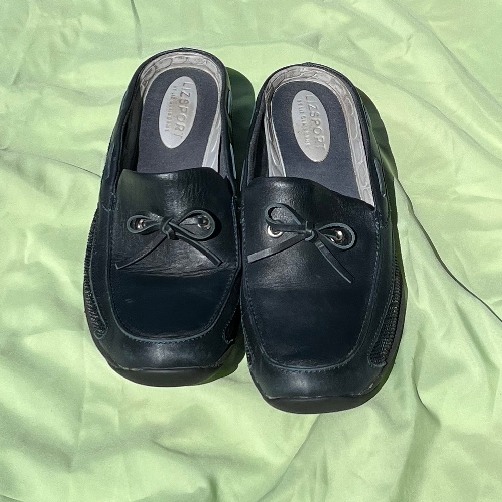 Liz Claiborne Sport Black Loafers